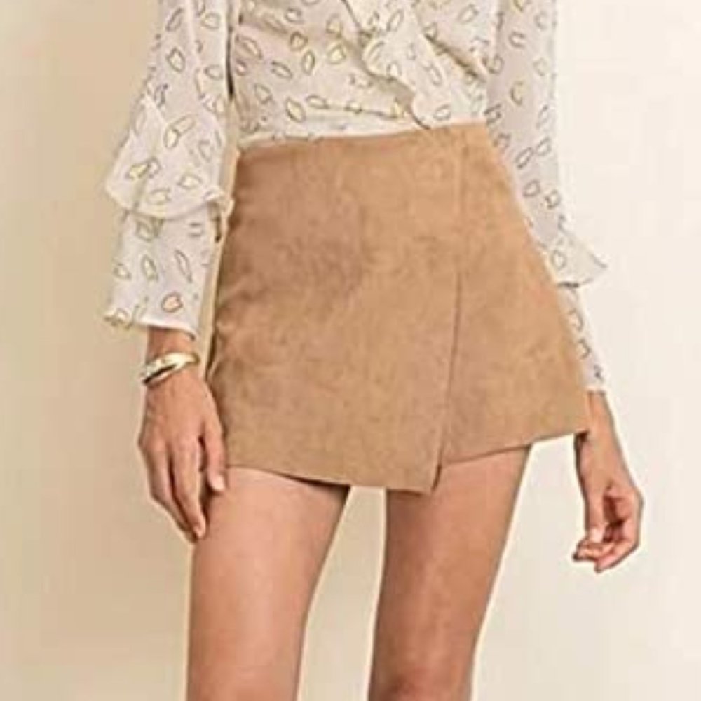 Dress Forum Suede Skort